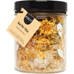 Pineut ® Vannas sāls Jasmīns un kliņģerītes - Vannas piedeva - Izgatavojiet savu vannas tēju - Dāvana sievietēm - Vannas kristāli - Relaksācija - Wellness dāvana