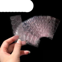 12/24/120/240 gabali DIY Nail Tip Double Sided Stickers Glue Tape Transparent Nail Glue Fake False Art Tool 12 gab.