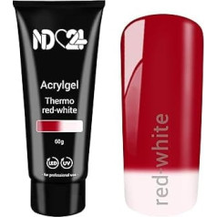Poly Acrylic Gel Effect Tube Various Colours - LED/UV akrila gēls - nagu modelēšanas sistēma - studijas kvalitāte, ražots Vācijā 60g