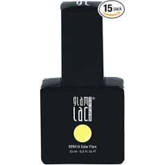 GLAMLAC Solar Flare UV puspermanentā gēla nagu laka 15 ml
