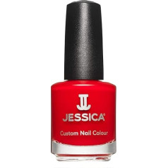 Jessica Custom nagu krāsa, gaiši sarkani toņi