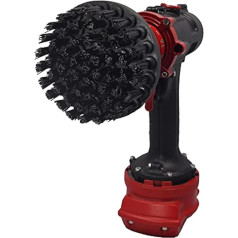 Kornely™ Premium urbjmašīnas birste - īpaši stingra melna 10 cm profesionāla tīrīšanas birste Nesaskrāpē virsmas Piemērota grilu, akmeņu, ķieģeļu tīrīšanai