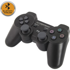 EGG109K Bluetooth bezvadu spēļu paliktnis PS3 Marine melns