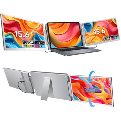 Portatīvo klēpjdatoru monitori smart life s10 15,6 collas ips, 1920x1080