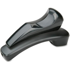SKILCRAFT 7520-01-592-6295 Leņķveida plastmasas telefona plecu balsts, 6-1/2 x 2 x 2-1/2 collas augstumā, melns, ražotājs: Skilcraft