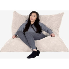 Lounge Pug XL Classic Cord Bean Bag - Ziloņkaula kauls