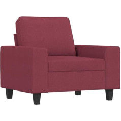 Generic Kangmusi krēsls vīna sarkans 60 cm audums, kangmusi359381