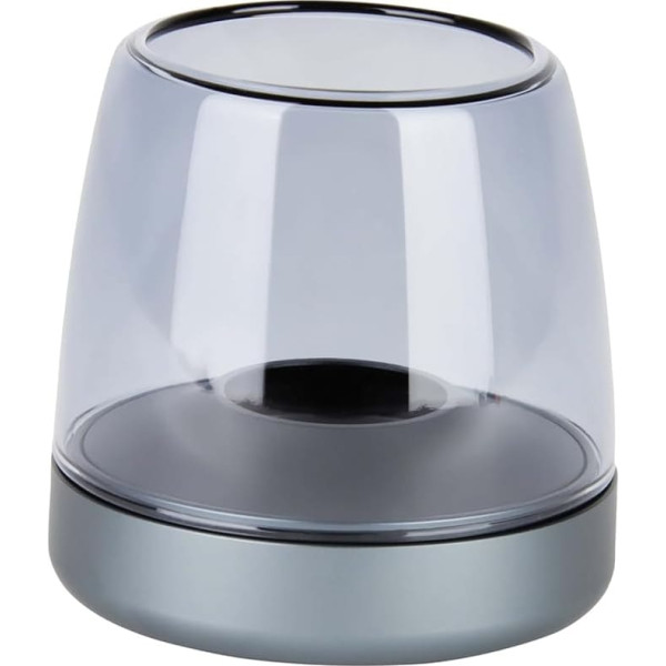 Kooduu Glow 10 stikla sveču turētāji - luksusa dāņu dizains, augstums 9 cm, mundri zils