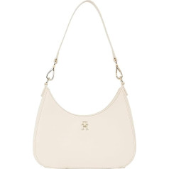 Tommy Hilfiger Sieviešu plecu soma Th Logotape Shoulder Bag Aw0aw17226 Plecu soma