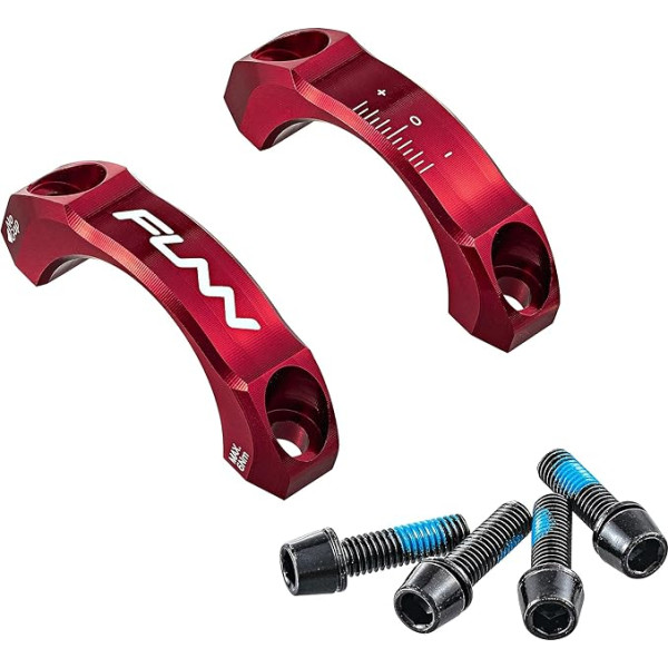FUNN Equalizer Faceplates 31,8 mm - Priekšējās plāksnes ir piemērotas gan kātiem bez pacēluma, gan kātiem ar 10 mm pacēlumu.
