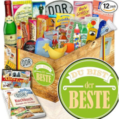 Du bist der Beste/DDR Box 24 gabaliņi / Labākā drauga dzimšanas dienas dāvana