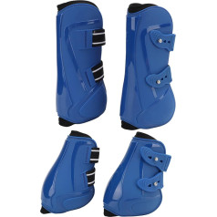 Pferdebeingamaschen, schützender elastischer Neopren-PU-Pferdebeinschutz für Sehnenverletzungen