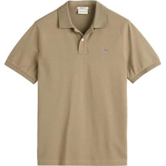 GANT Herren Reg Shield Ss Pique Polo Polohemd