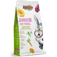 Alegia junior dabiskā trušu barība 650g