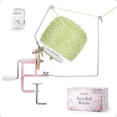 INMAKER vilnas rullītis, 10 oz lielas ietilpības dzijas uztvērējs tamborēšanai, palīgs adīšanas entuziastiem