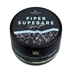 Royal Spice fermentierter Pfeffer "Piper superare" - Schwarzer Pfeffer ganz 80g - Saftig weicher Pfeffer schwarz aus Sri Lanka - Pfefferkörner schwarz