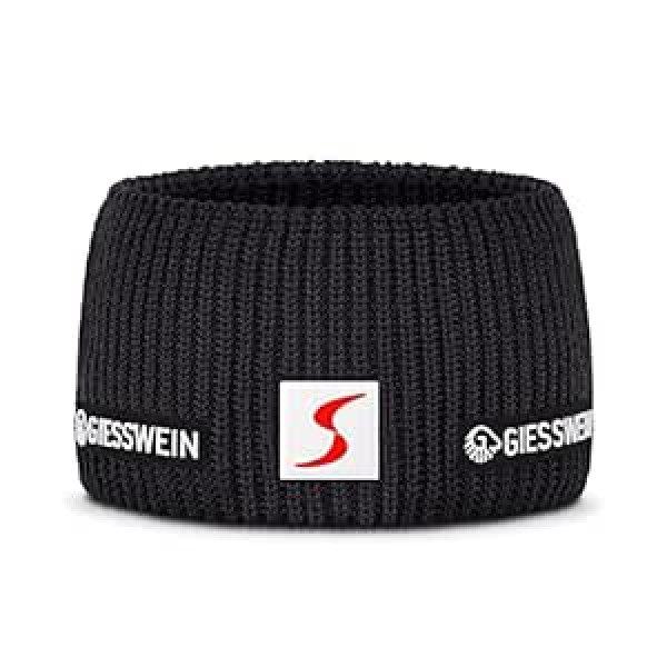 GIESSWEIN ÖSV Flachau Ski Austria Merino galvas saite, sieviešu un vīriešu ausu sildītāji, izgatavoti no merino vilnas, siltas ausu aizsargi, unisex galvas saite