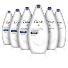 Dove - mitrinošs ķermeņa krēms, iepakojums 6 x 500 ml