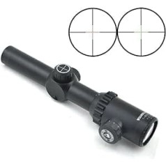 Visionking Rifle Scope 1-8x24 for Zoom Mil-Dot Reticle Military Tactical Shooting / Hunting