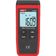 UNI-T UT373 bezkontakta digitālais tahometrs, ātruma mērīšana līdz 9999,9 RPM