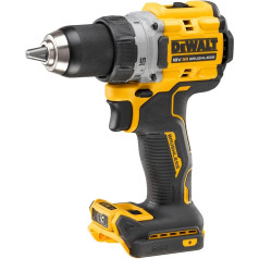 Dewalt DCD800NT 18 V 2 ātrumu 18 V akumulatora urbjmašīna (Jaudīgs 2 ātrumu pilnmetāla pārnesumkārba, bezsuku motors, 13 mm bezatslēgu turētājs, LED apgaismojums, komplektā ietilpst TSTAK kaste, jostas āķis un bitu turētājs)