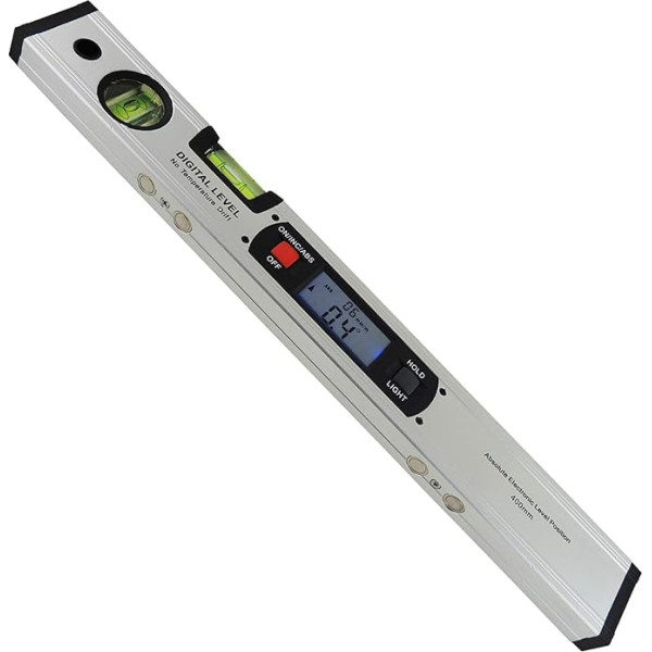 Protraktors Lineāls Mērinstruments Mērinstruments Spirit Level 42 cm 420 mm 41,9 cm garš Digitālais inklinometrs Protactor ar magnētisko pamatni