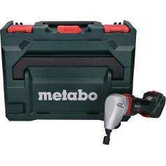 Metabo Battery Nibbler NIV 18 LTX BL 1.6 (601614840) 18V LiHD; MetaLoc, akumulatora tips: LiHD, Akumulatora spriegums: 18 V, Maks. Tērauda loksnes biezums 400 N/mm²: 1,6 mm