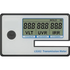 Tönungsmesser für Fenster 162 Fensterfolien-Transmissionsmessgerät, 162A Tönungsmessgerät for UV-Infrarot-Blockierungsrate und Durchlässigkeit for sichtbares Licht für Autofenstervorhänge(162)