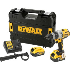 Dewalt DCD996P2 2 X 5,0 Ah XR Li-ion bezkameru bezkameru komplekts, 18 V, Gelb/Schwarz, Satz von 7 Teile