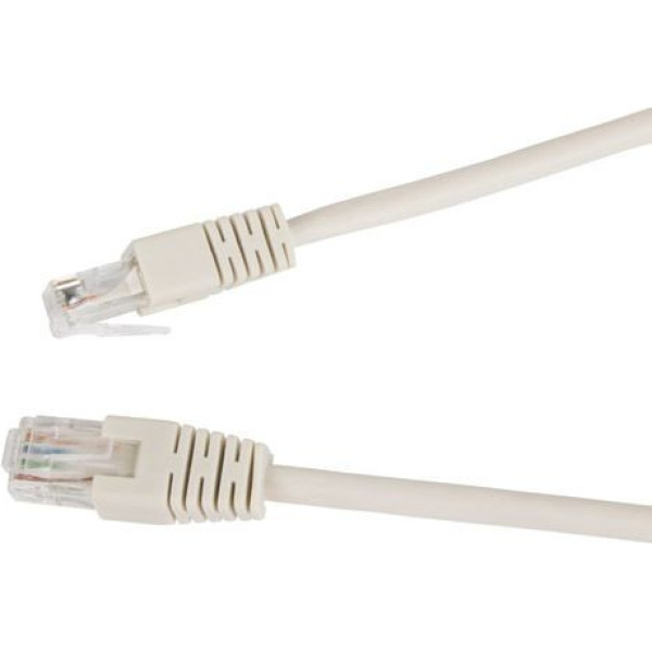 Patch cord cat.6 utp 0.25m pelēks