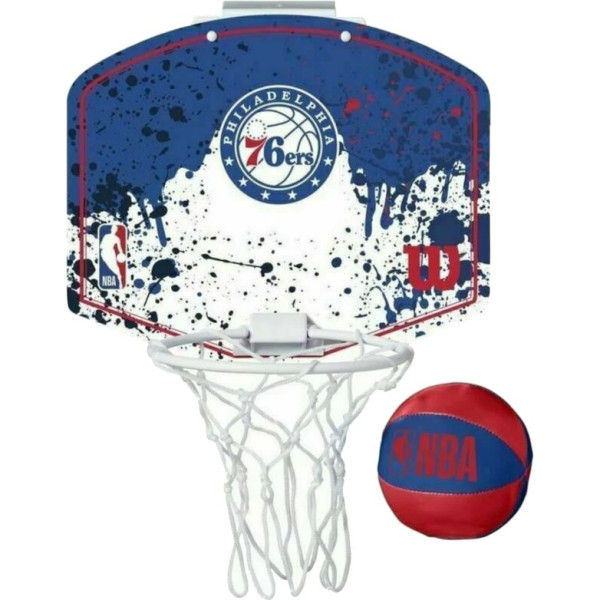 NBA Team Philadelphia 76ers Mini Hoop basketbola grozs WTBA1302PHI / Viens izmērs