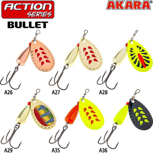 Māneklis AKARA «Bullet» Action S06 RT