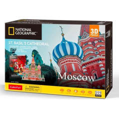 Puzzle 3d national geographic Svētā bazilika katedrāle 222 elementi