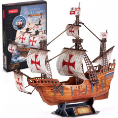 Puzzle 3d santa maria