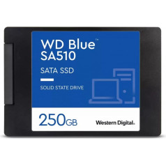 SSD mėlyna 250gb sa510 2,5 colio wds250g3b0a