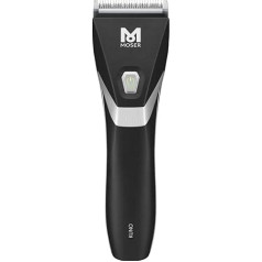 Wahl Moser Kuno Clipper, Black - премиальный кабельный/аккумуляторный триммер для волос - с набором лезвий и расчесок