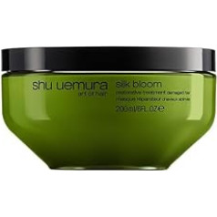 Shu Uemura , Silk Bloom, Stiprinoša matu maska, Bojātiem un stresa nomāktiem matiem, Ar argana eļļu, Atjauno matu struktūru, Matu zīdainībai, 250 ml