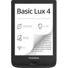 PocketBook Basic Lux 4 - Melns