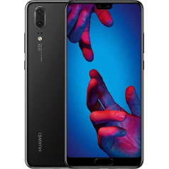 HUAWEI Huawei P20 128GB 5,8 Zoll FHD+ FullView Android 8.1 viedtālrunis bez SIM kartes ar vienu SIM karti, vienas SIM kartes versija - melns (Latvija)