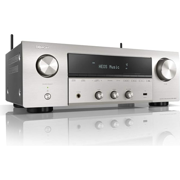 Stereo tīkla uztvērējs Denon DRA-800H (2 x 145 W, UKW/DAB+, WLAN, HDMI, Phono ieeja)