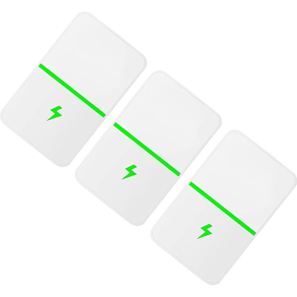 Enerģijas taupītājs Stop Watt Enerģijas taupīšanas kaste Enerģijas taupīšanas ierīce Mājsaimniecības stabilā sprieguma ierīce (ES kontaktdakša) 3 gab. iepakojumā