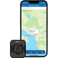 TKMARS 4G GPS Tracker, Mini GPS izsekošanas ierīce reālā laikā visā pasaulē, GPS izsekošanas raidītājs automašīnai, bērniem, senioriem, čemodānam, ar magnētisko aizmuguri un klipu, pielāgotiem trauksmes ziņojumiem, App & Web