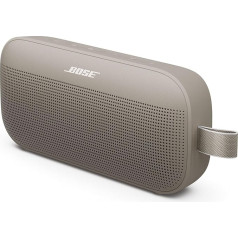 Bose SoundLink Flex pārnēsājamais Bluetooth skaļrunis (2. paaudzes), pārnēsājams āra skaļrunis ar reālistisku skaņu, līdz 12 stundu akumulatora darbības laiks, putekļu un ūdensizturīgs, smilšakmens krāsas