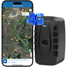 Winnes 4G GPS meklētājs 240 dienu ilgs gaidīšanas laiks GPS automašīnas izsekošana ar bezmaksas aplikācijām Spēcīgs magnētiskais un IP67 ūdensizturīgs GPS auto meklētājs visā pasaulē reāllaika izsekošana motocikliem, automašīnām, kr