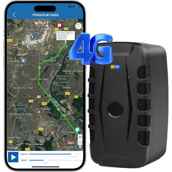 Winnes 4G GPS meklētājs 240 dienu ilgs gaidīšanas laiks GPS automašīnas izsekošana ar bezmaksas aplikācijām Spēcīgs magnētiskais un IP67 ūdensizturīgs GPS auto meklētājs visā pasaulē reāllaika izsekošana motocikliem, automašīnām, kr