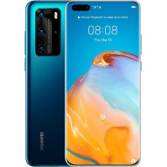 Huawei P40 Pro viedtālrunis 256GB, 8GB RAM, Dual SIM, Deep Sea Blue