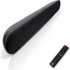 XORO HSB 70 Stereo TV skaļruņa Soundbar ar Bluetooth, 60 W jauda, AV IN, HDMI ARC, USB 2.0 multivides atskaņotājs, iekļauts sienas stiprinājums, IR tālvadības pults