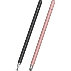 SENKUTA Planšetdatora pildspalva visiem planšetdatoriem, 2 in 1 Stylus Pen Touchscreen Pen visiem planšetdatoriem/mobilajiem tālruņiem, Apple iPad, iPhone, Samsung, Surface, Lenovo, Xiaomi, Chromebook, Huawei Android iOS utt.