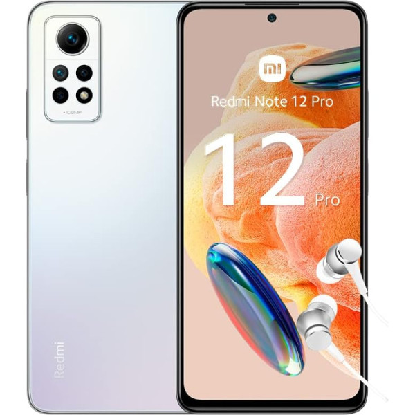 Xiaomi Redmi Note 12 Pro viedtālrunis + tālrunis, 6+128GB, ērts, bez pieslēguma, 6,67