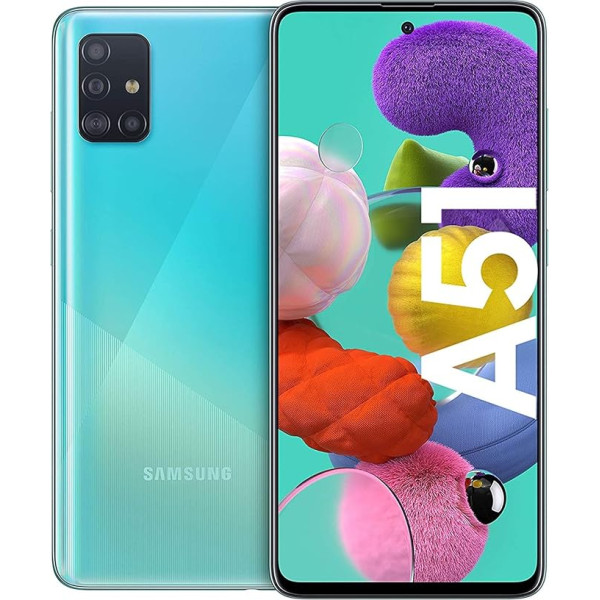 Samsung Galaxy A51 atbloķēts 4GB/128GB Prism Crush Blue